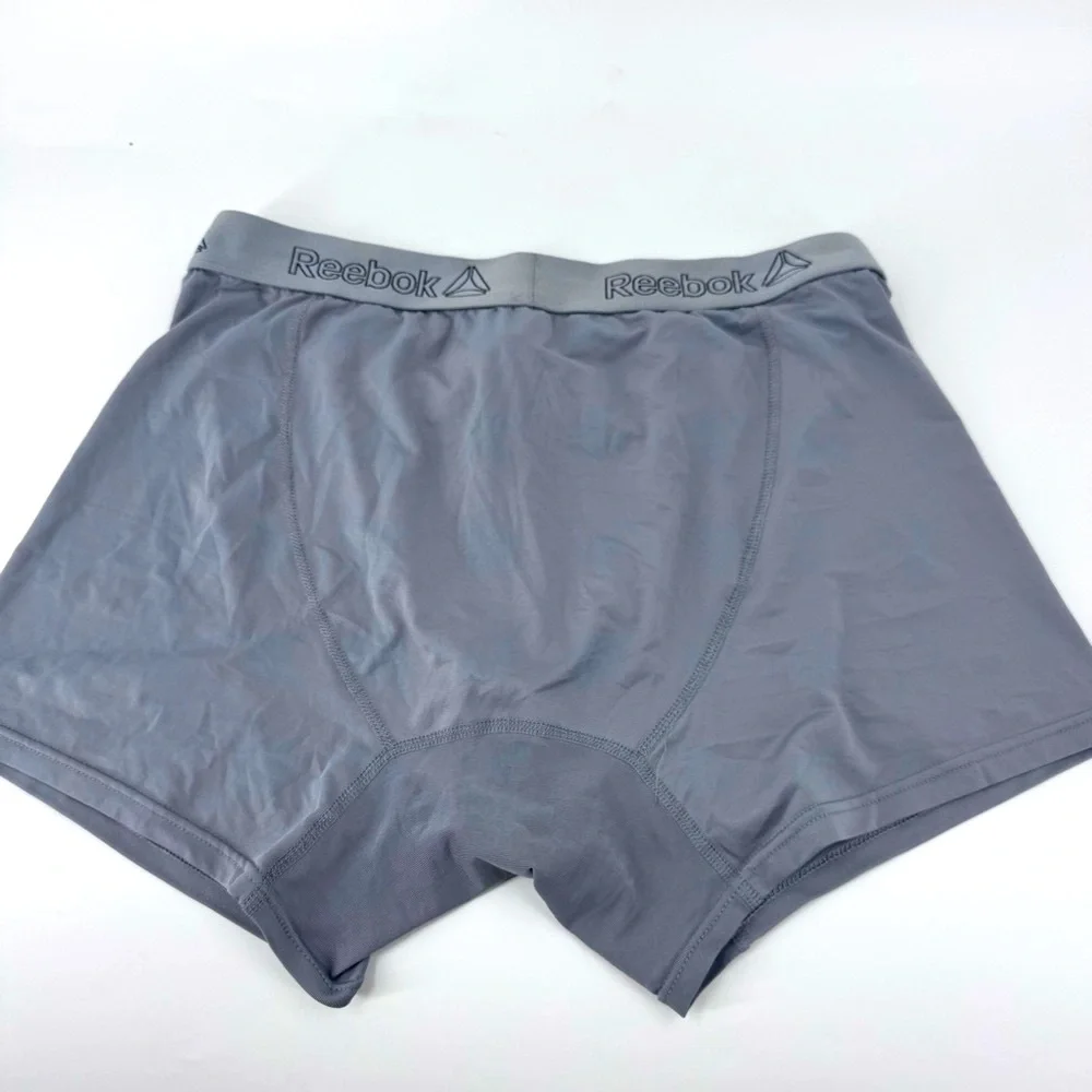 Reebok Men's Charcoal‎ Boxer Briefs